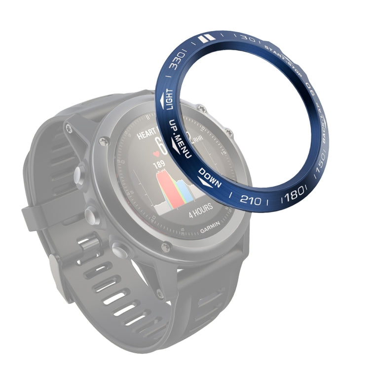 For Garmin Fenix 3/3 HR Smart Watch Steel Bezel Ring, B Version