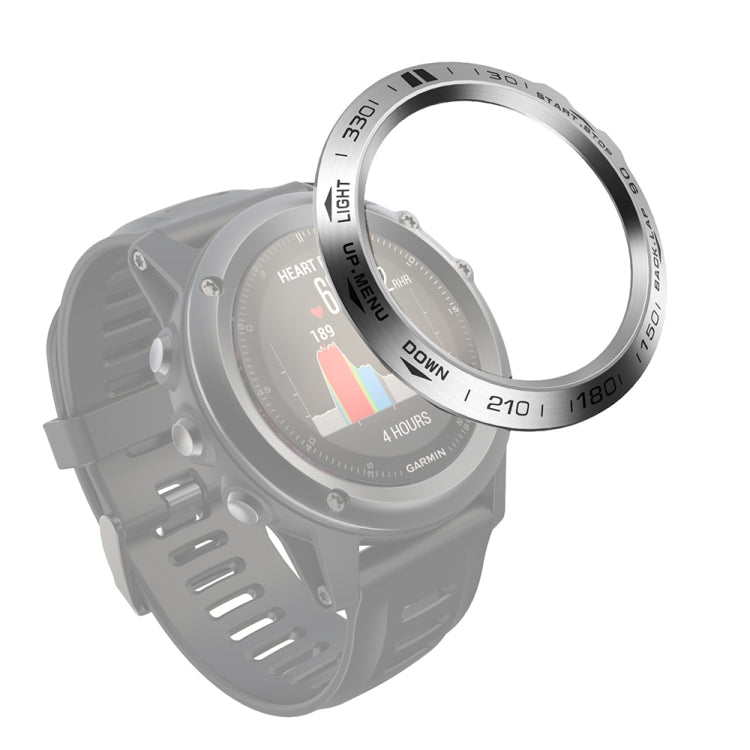 For Garmin Fenix 3/3 HR Smart Watch Steel Bezel Ring, B Version