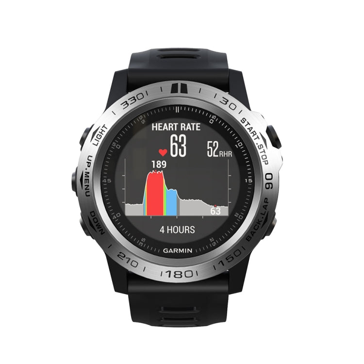 For Garmin Fenix 3/3 HR Smart Watch Steel Bezel Ring, B Version