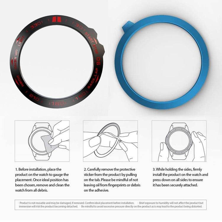 For Garmin Fenix 5X/5X Plus Smart Watch Steel Bezel Ring, B Version