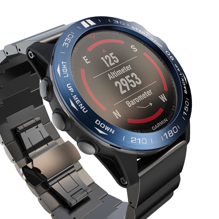 For Garmin Fenix 5X/5X Plus Smart Watch Steel Bezel Ring, B Version