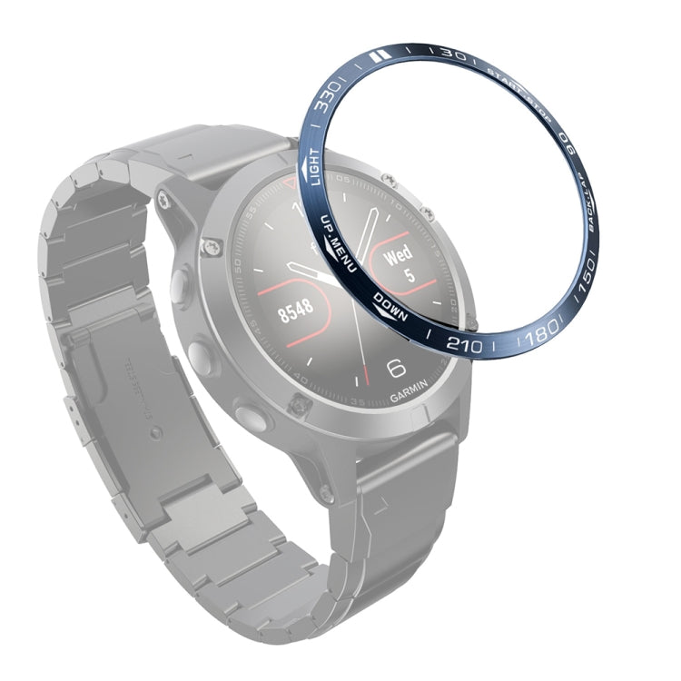 For Garmin Fenix 5 Smart Watch Steel Bezel Ring, B Version