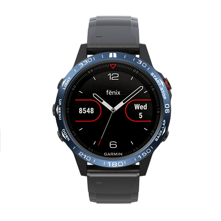 For Garmin Fenix 5 Smart Watch Steel Bezel Ring, B Version