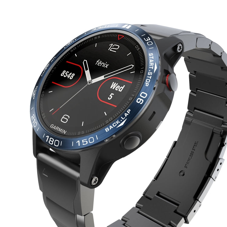 For Garmin Fenix 5 Smart Watch Steel Bezel Ring, B Version