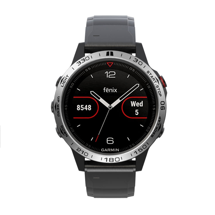 For Garmin Fenix 5 Smart Watch Steel Bezel Ring, B Version