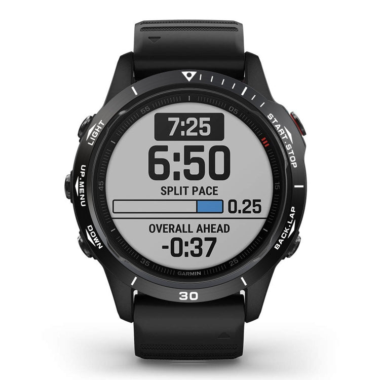 For Garmin Fenix 6X/6X Pro/6X Sapphire Smart Watch Steel Bezel Ring, B Version