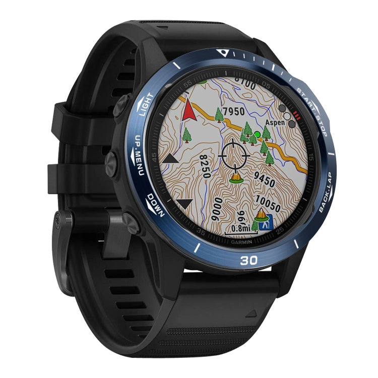 For Garmin Fenix 6X/6X Pro/6X Sapphire Smart Watch Steel Bezel Ring, B Version