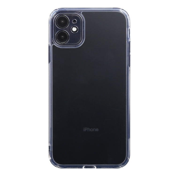 For iPhone 11 Frosted Stepless Fine Hole Glass Protective Case