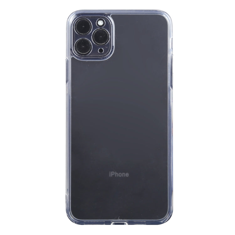 For iPhone 11 Pro Frosted Stepless Fine Hole Glass Protective Case