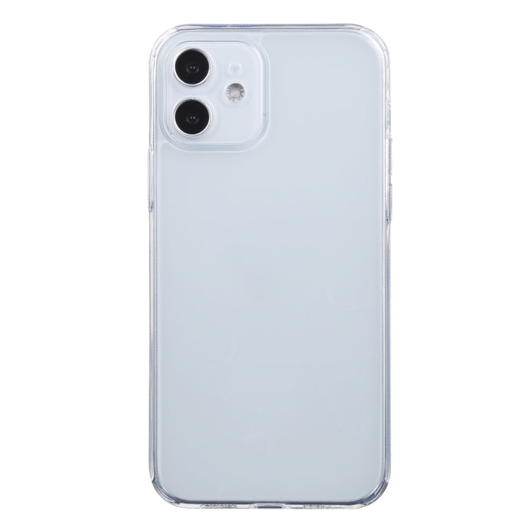 For iPhone 12 mini Frosted Stepless Fine Hole Glass Protective Case