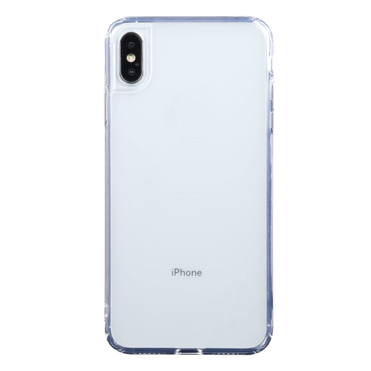 For iPhone X / XS Frosted Stepless Fine Hole Glass Protective Case