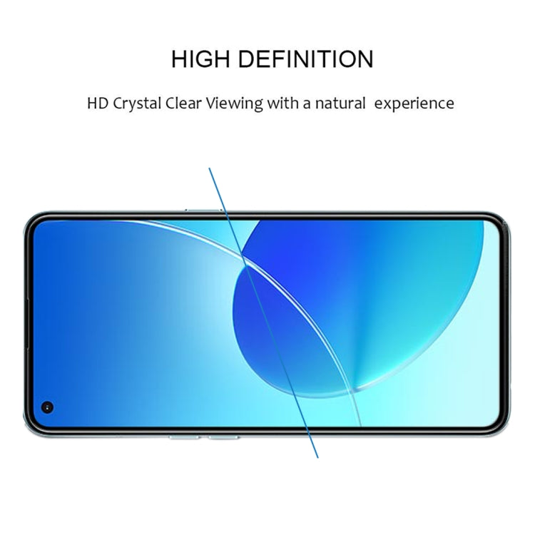 For OPPO Reno6 4G / Reno6 Z 25 PCS Full Glue Full Cover Screen Protector Tempered Glass Film