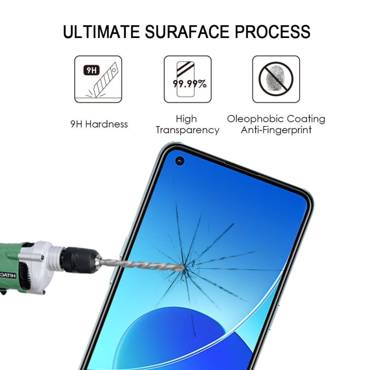 For OPPO Reno6 4G / Reno6 Z 25 PCS Full Glue Full Cover Screen Protector Tempered Glass Film