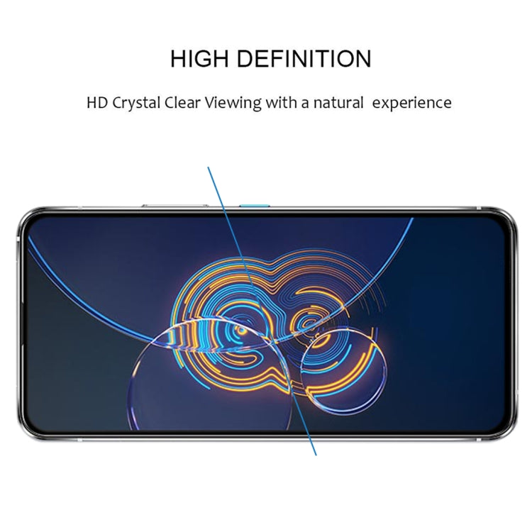 For Asus Zenfone 8 Flip 25 PCS Full Glue Full Cover Screen Protector Tempered Glass Film