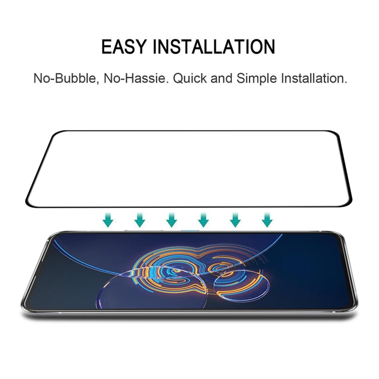For Asus Zenfone 8 Flip 25 PCS Full Glue Full Cover Screen Protector Tempered Glass Film