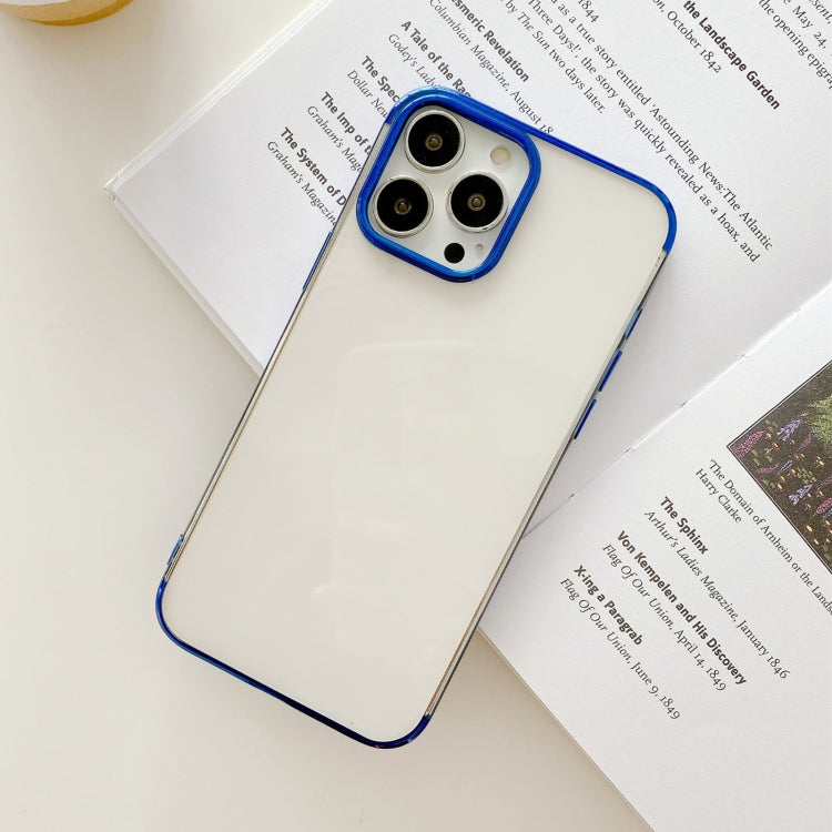 For iPhone 13 Pro Three Sections Electroplating TPU Protective Case