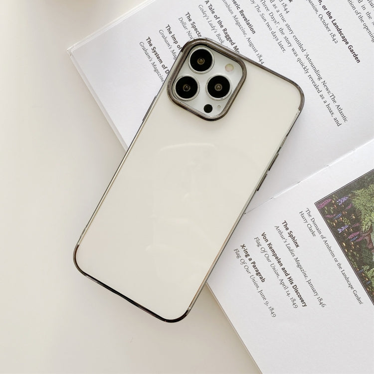 For iPhone 13 Pro Max Three Sections Electroplating TPU Protective Case