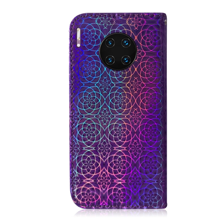 For Huawei Mate 30 Pro / 5G Solid Color Colorful Magnetic Buckle Horizontal Flip PU Leather Case with Holder & Card Slots & Wallet & Lanyard