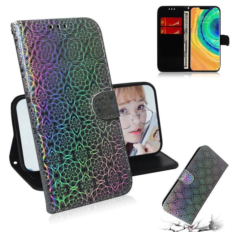 For Huawei Mate 30 Pro / 5G Solid Color Colorful Magnetic Buckle Horizontal Flip PU Leather Case with Holder & Card Slots & Wallet & Lanyard