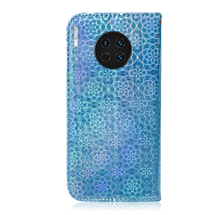 For Huawei Mate 30 / 5G Solid Color Colorful Magnetic Buckle Horizontal Flip PU Leather Case with Holder & Card Slots & Wallet & Lanyard