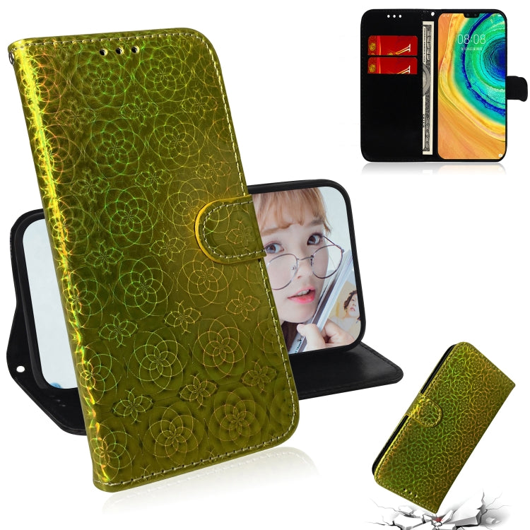 For Huawei Mate 30 / 5G Solid Color Colorful Magnetic Buckle Horizontal Flip PU Leather Case with Holder & Card Slots & Wallet & Lanyard