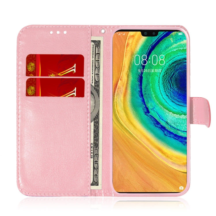 For Huawei Mate 30 / 5G Solid Color Colorful Magnetic Buckle Horizontal Flip PU Leather Case with Holder & Card Slots & Wallet & Lanyard