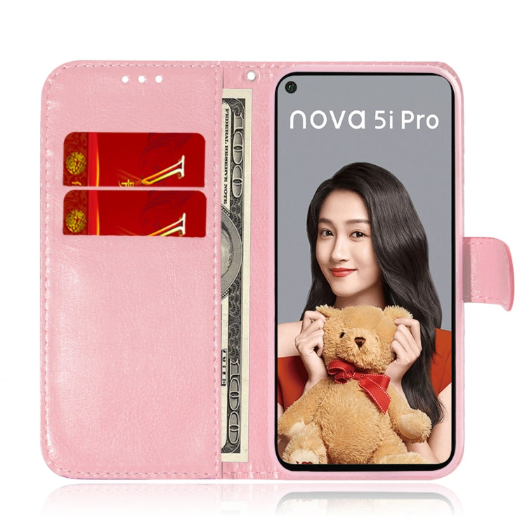 For Huawei Nova 5i Pro/Mate 30 Lite Solid Color Colorful Magnetic Buckle Horizontal Flip PU Leather Case with Holder & Card Slots & Wallet & Lanyard