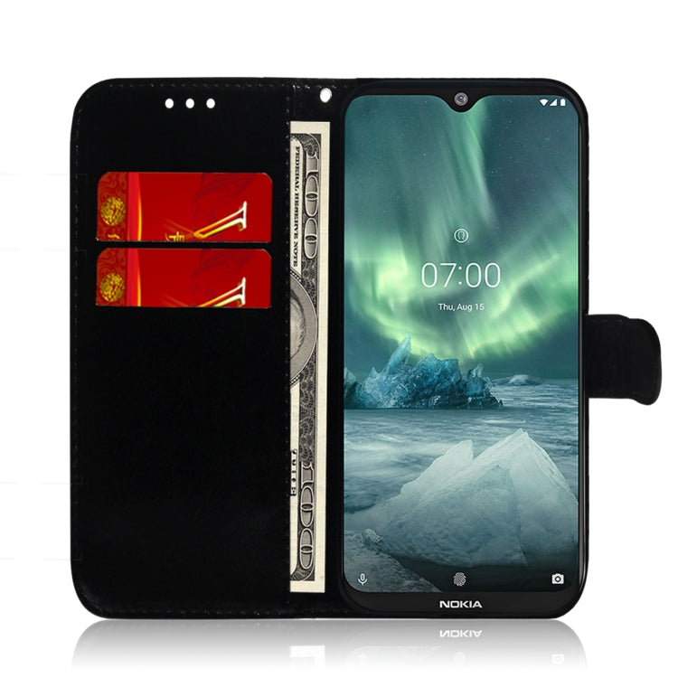 For Nokia 7.2 Solid Color Colorful Magnetic Buckle Horizontal Flip PU Leather Case with Holder & Card Slots & Wallet & Lanyard