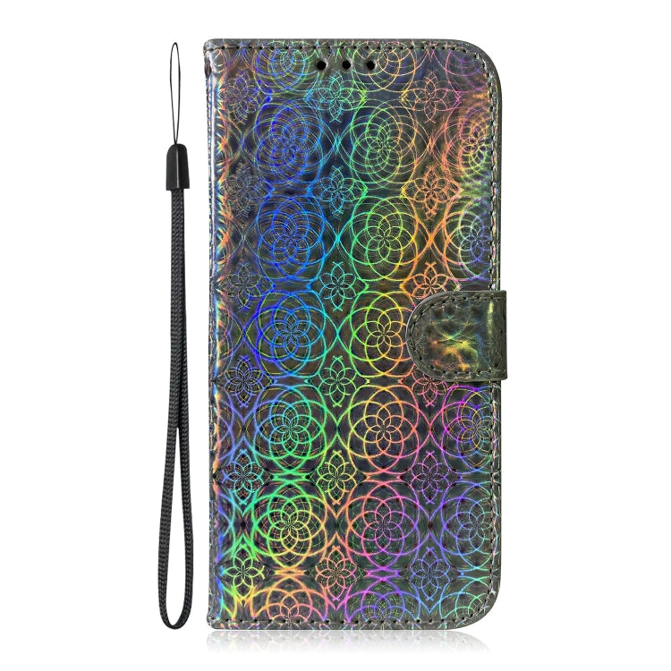For Galaxy A90 5G Solid Color Colorful Magnetic Buckle Horizontal Flip PU Leather Case with Holder & Card Slots & Wallet & Lanyard