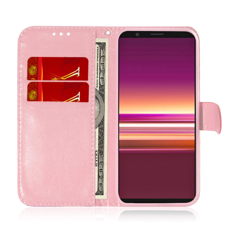 For Sony Xperia 5 Solid Color Colorful Magnetic Buckle Horizontal Flip PU Leather Case with Holder & Card Slots & Wallet & Lanyard