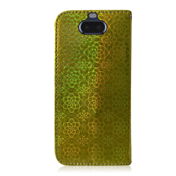 For Sony Xperia 20 Solid Color Colorful Magnetic Buckle Horizontal Flip PU Leather Case with Holder & Card Slots & Wallet & Lanyard