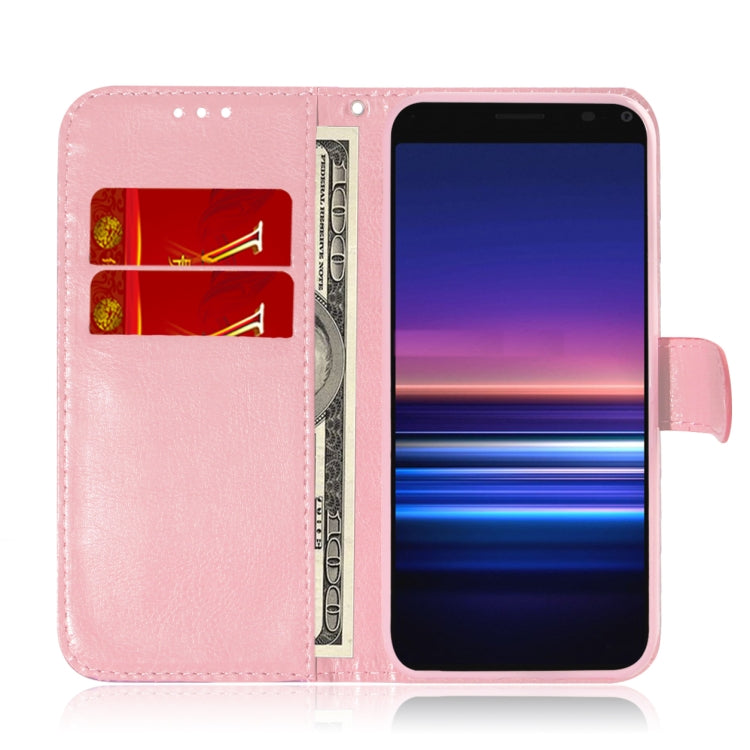 For Sony Xperia 20 Solid Color Colorful Magnetic Buckle Horizontal Flip PU Leather Case with Holder & Card Slots & Wallet & Lanyard