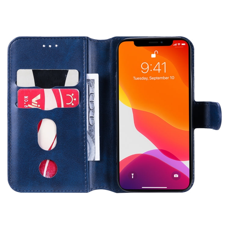 For iPhone 13 mini Classic Calf Texture PU + TPU Horizontal Flip Leather Case with Holder & Card Slots & Wallet
