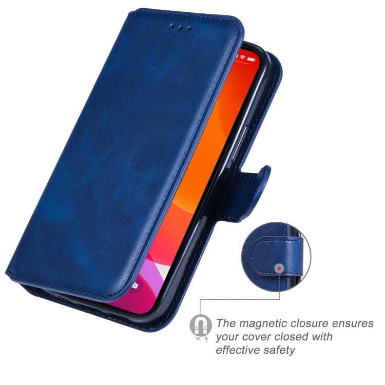 For iPhone 13 mini Classic Calf Texture PU + TPU Horizontal Flip Leather Case with Holder & Card Slots & Wallet