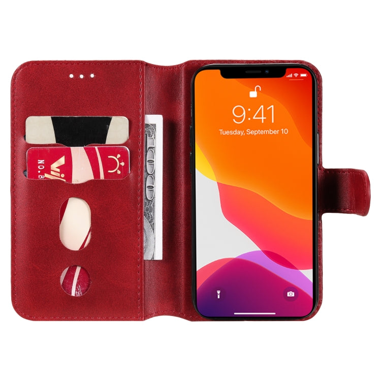 For iPhone 13 mini Classic Calf Texture PU + TPU Horizontal Flip Leather Case with Holder & Card Slots & Wallet