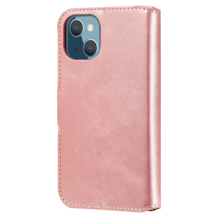 For iPhone 13 mini Classic Calf Texture PU + TPU Horizontal Flip Leather Case with Holder & Card Slots & Wallet
