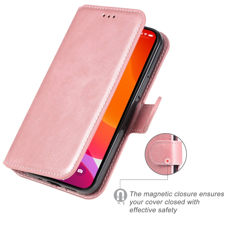 For iPhone 13 mini Classic Calf Texture PU + TPU Horizontal Flip Leather Case with Holder & Card Slots & Wallet