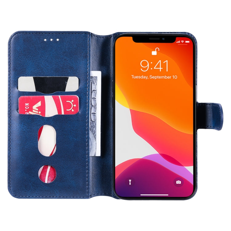 For iPhone 13 Classic Calf Texture PU + TPU Horizontal Flip Leather Case with Holder & Card Slots & Wallet