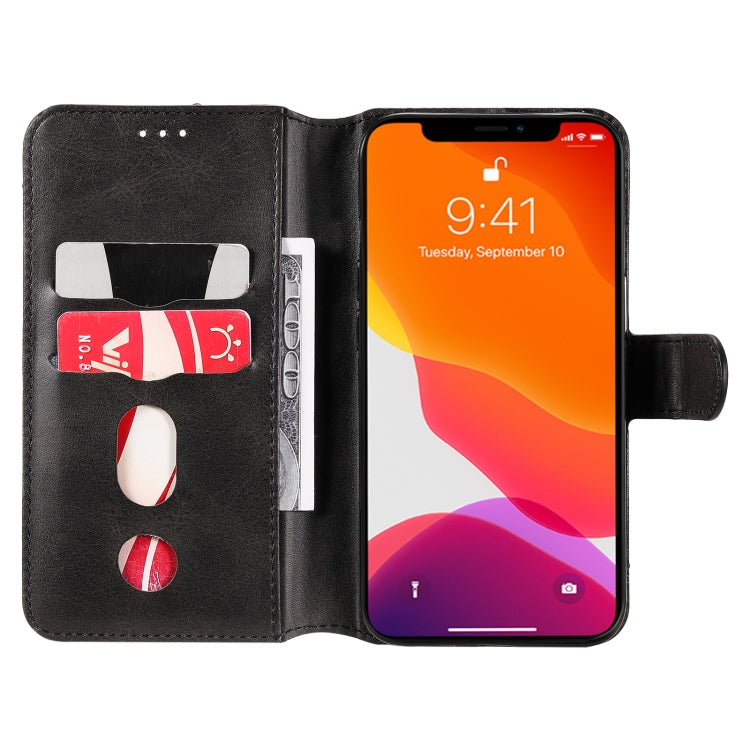 For iPhone 13 Classic Calf Texture PU + TPU Horizontal Flip Leather Case with Holder & Card Slots & Wallet