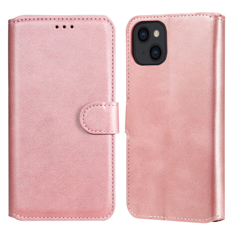 For iPhone 13 Classic Calf Texture PU + TPU Horizontal Flip Leather Case with Holder & Card Slots & Wallet