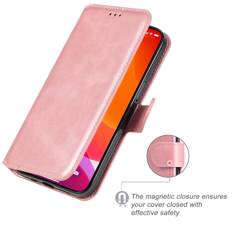 For iPhone 13 Classic Calf Texture PU + TPU Horizontal Flip Leather Case with Holder & Card Slots & Wallet