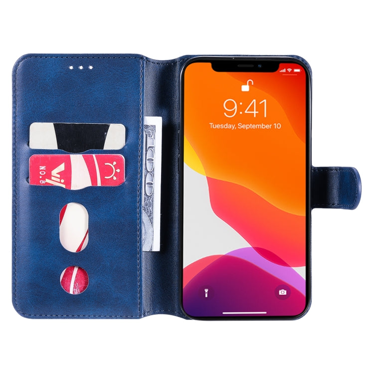 For iPhone 13 Pro Classic Calf Texture PU + TPU Horizontal Flip Leather Case with Holder & Card Slots & Wallet