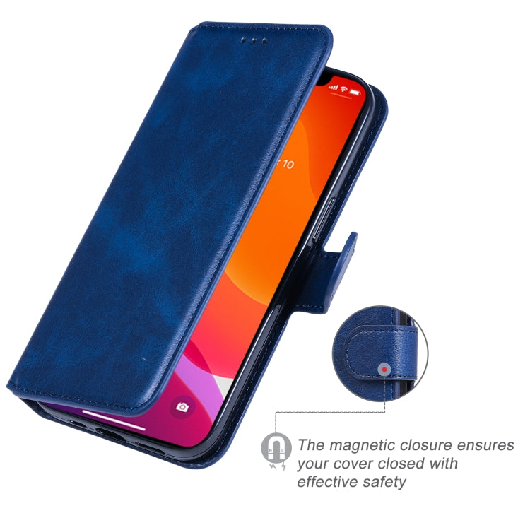 For iPhone 13 Pro Classic Calf Texture PU + TPU Horizontal Flip Leather Case with Holder & Card Slots & Wallet