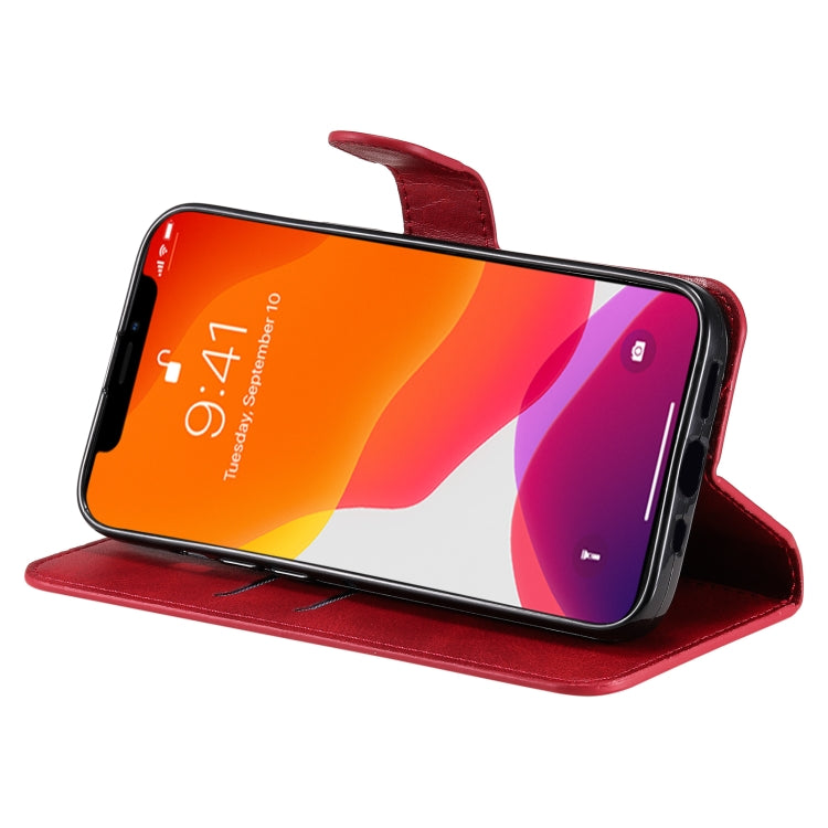 For iPhone 13 Pro Classic Calf Texture PU + TPU Horizontal Flip Leather Case with Holder & Card Slots & Wallet