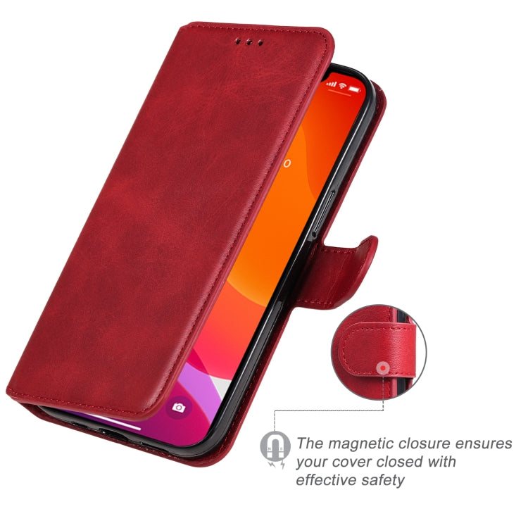For iPhone 13 Pro Classic Calf Texture PU + TPU Horizontal Flip Leather Case with Holder & Card Slots & Wallet