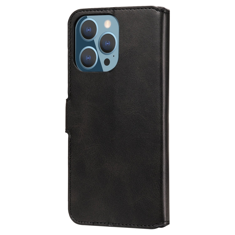 For iPhone 13 Pro Classic Calf Texture PU + TPU Horizontal Flip Leather Case with Holder & Card Slots & Wallet