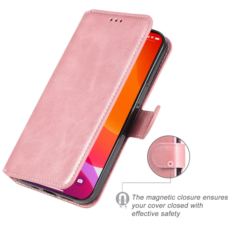 For iPhone 13 Pro Classic Calf Texture PU + TPU Horizontal Flip Leather Case with Holder & Card Slots & Wallet