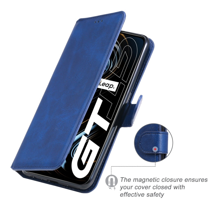 Classic Calf Texture PU + TPU Horizontal Flip Leather Case with Holder & Card Slots & Wallet For OPPO Realme GT 5G