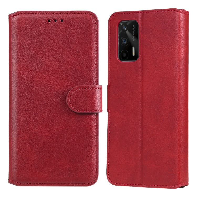 Classic Calf Texture PU + TPU Horizontal Flip Leather Case with Holder & Card Slots & Wallet For OPPO Realme GT 5G