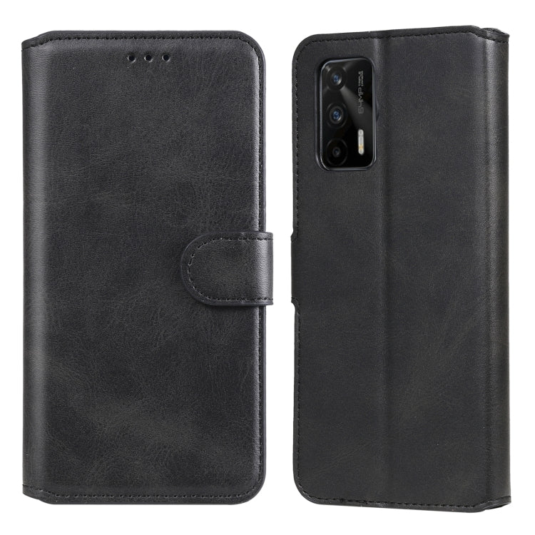 Classic Calf Texture PU + TPU Horizontal Flip Leather Case with Holder & Card Slots & Wallet For OPPO Realme GT 5G